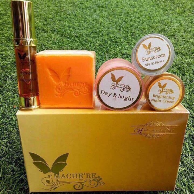 ครีมมาเชอร์รี่ MACHE'RE BY JUMI Whitening Cream Set (Gold Box Set)
