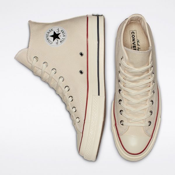 Converse รองเท้าผ้าใบ Chuck 70 Hi | Cream ( 162053CF1CMXX ) #4