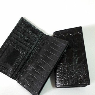 crocodile man purseกระเป๋าสตางค์จระเข้แท้