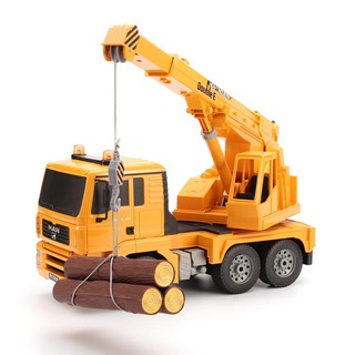 รถบังคับวิทยุ รถแข่งของเล่น Car Crane Double Eagle รถเครนบังคับวิทยุ 8 CH สเกล 1:20