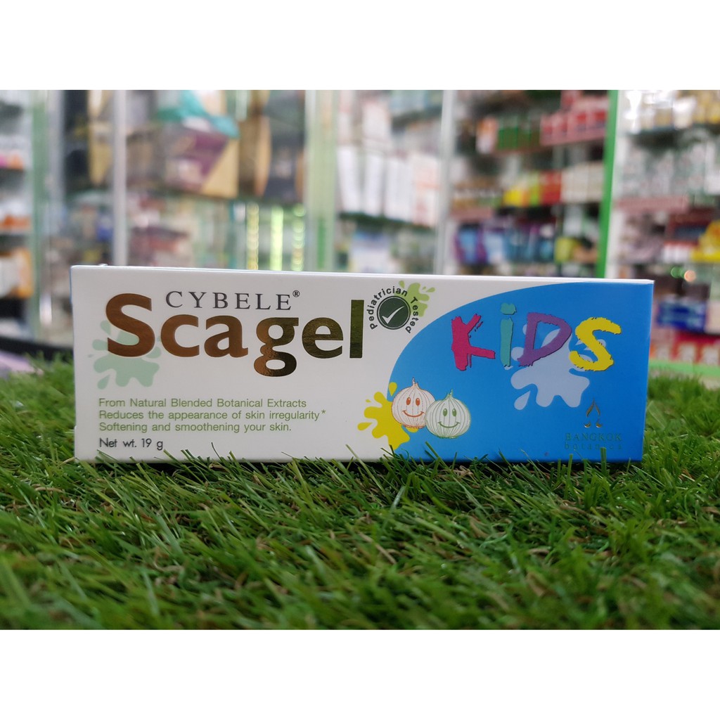 Cybele Scargel Kids 9 และ 19 g ซีเบลสกาเจลคิดส์ ทาแผลเป็นสำหรับเด็ก ลดรอยดำ