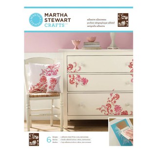 Martha Stewart® Adhesive Silkscreens - Exotic Blossoms