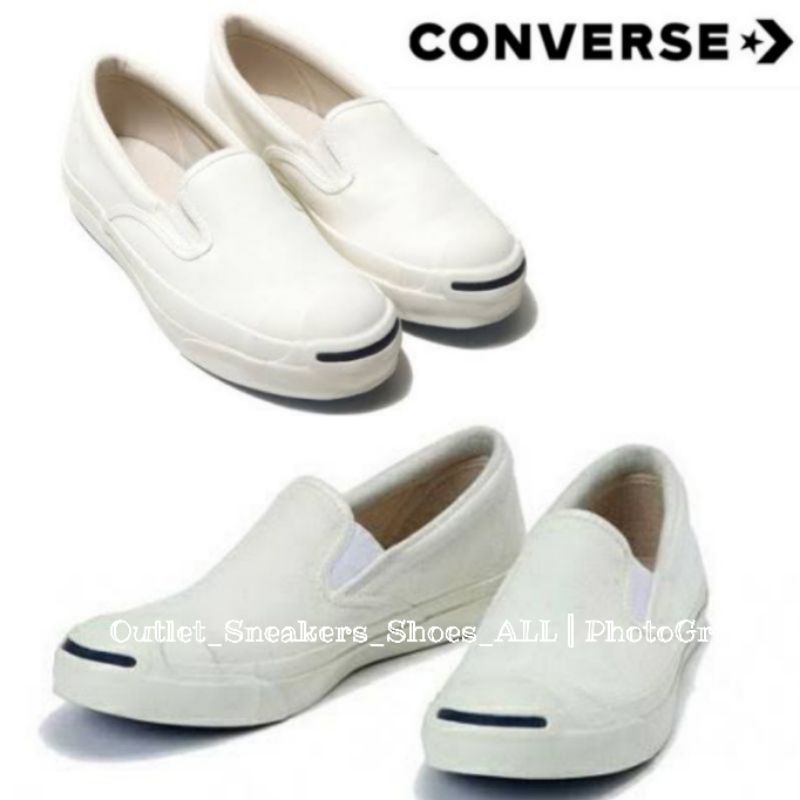 รองเท้า Converse x Beams Jack Purcell Slip On White🔥SALE🔥 ใส่ได้ทั้ง ชาย หญิง ส่งฟรี