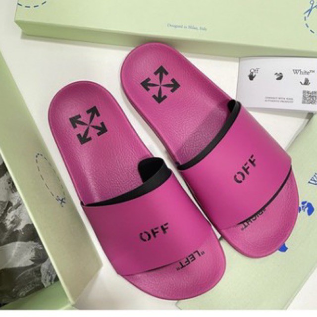 รองเท้า offwhite pink