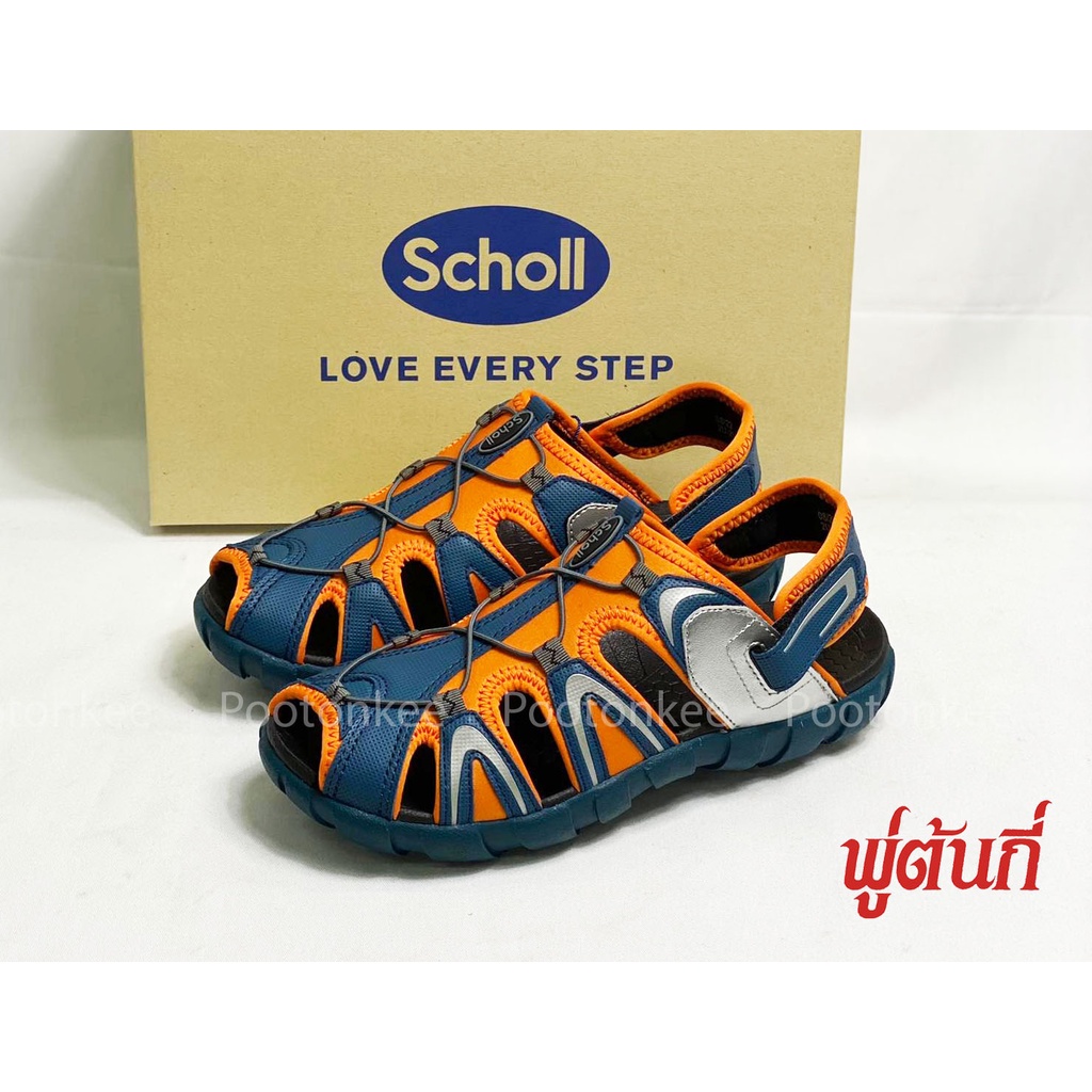 Scholl รองเท้าสกอลล์-มาริโอ้ Mario รองเท้ารัดส้น Comfort Sandal เบา ทนทาน