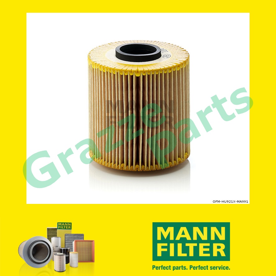 กรองน้ํามันเครื่อง Mann HU921X HU 921 X OX91 OX91D BMW 3 Series E30 316i Touring 318i Cabrio Touring