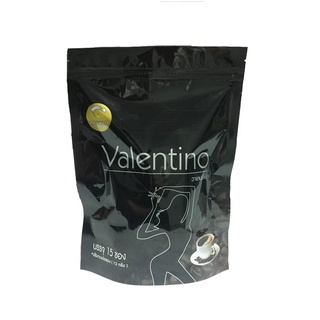 Valentino Coffee กาแฟดำ กาแฟปรุงสำเร็จชนิดผง วาเลนติโน่