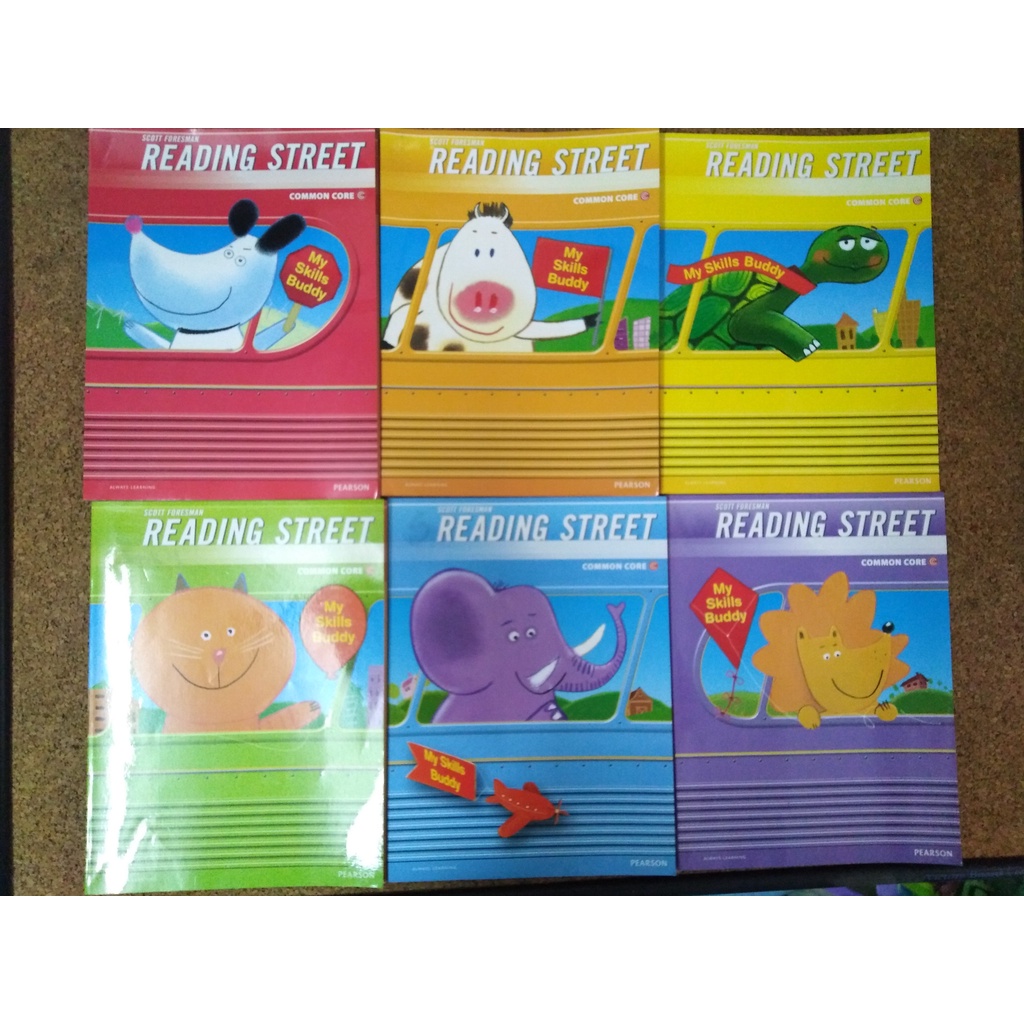 หนังสือเรียนภาษาอังกฤษระดับป.1-ป.6 READING COMMON CORE MY SKILLS BUDDY GRADE K. 1-6 by Scott Foresma