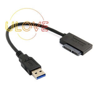 usb 3 . 0 to 7+6 13 pin slimline sata ไดรฟ์ออปติคอลสําหรับแล็ปท็อป cd/dvd rom