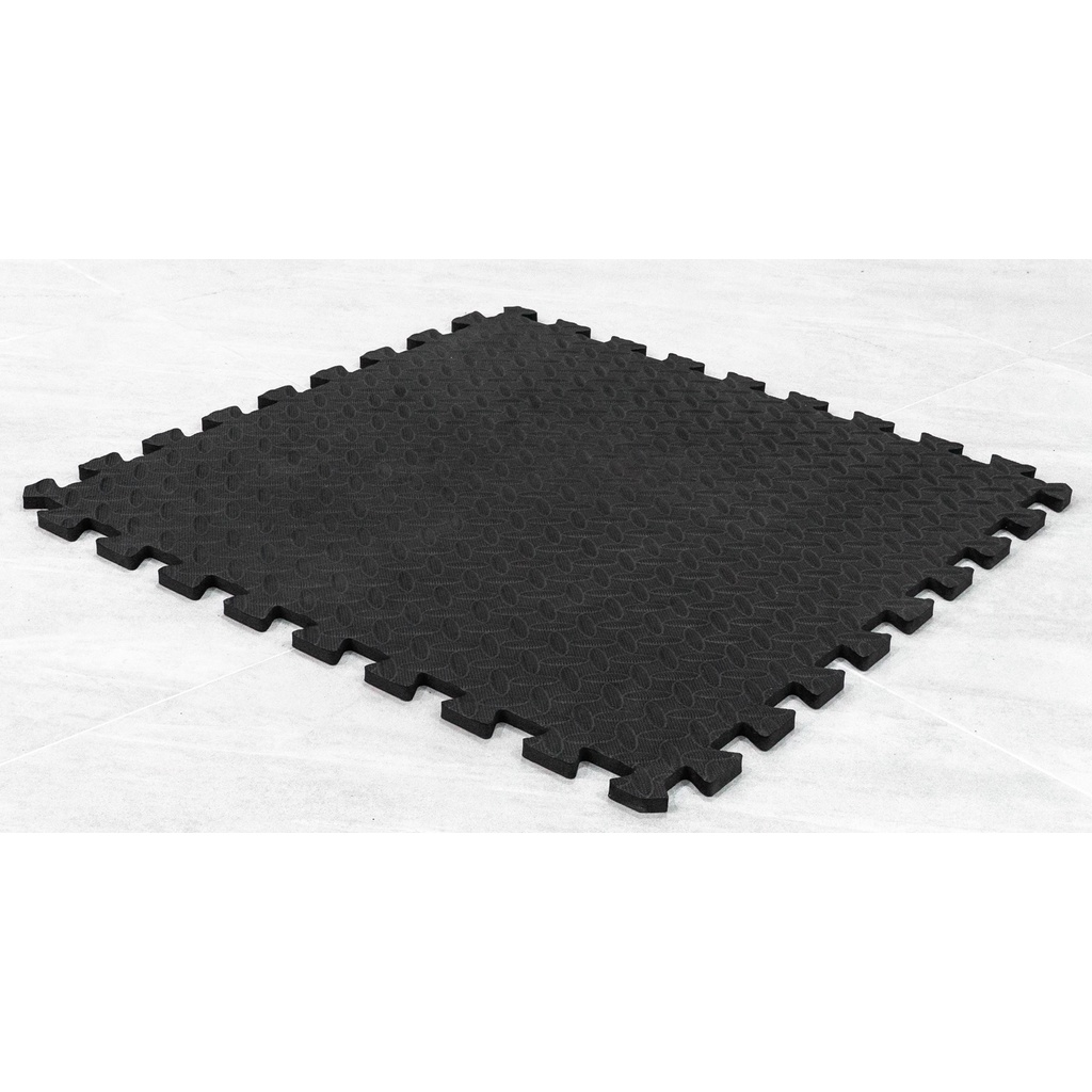 แผ่นยางรองเครื่องออกกำลังกาย ปูพื้นกันรอย ลดแรง แบบจิ๊กซอว์60x60cm ส่งฟรี!! - รูปที่ 3