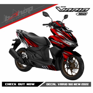 สติกเกอร์ พิมพ์ลาย Vario 160 2022 สําหรับตกแต่งบ้าน