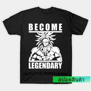 ราคาต่ำสุด!!เสื้อยืดผู้ชายกลายเป็นตำนาน (Broly) แฟชั่นคอฝ้าย o คอ TeesS-3XL