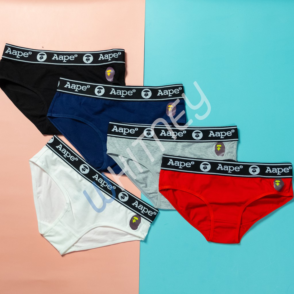 🔥กางเกงในทอม / ผู้หญิง Aape ไร้เป้า เนื้อผ้านุ่ม ✨ กางเกงในผู้หญิง