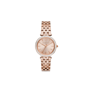 นาฬิกา MICHAEL KORS Mini Darci Rose Gold Dial Steel - Rose Gold - MK3366 ของแท้100%