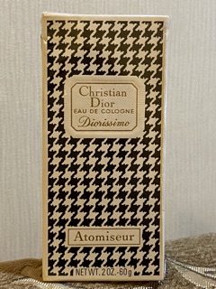 DIORISSIMO (CHRISTIAN DIOR) Eau de Cologne 60 ml Vintage 60s Sealed Extreamely Rare.