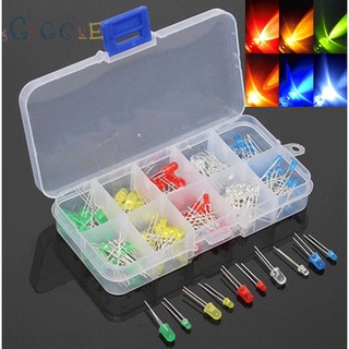 ◀READY▶LED Light Emitting Diode 3mm 5mm Diffused Lens Individual LEDS Diode DIY Kit# Good Quality