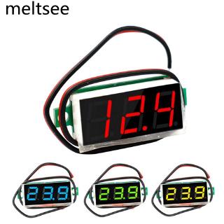 โวลต์มิเตอร์ดิจิทัล 2.5v - 40v ขนาดเล็ก 0.28 นิ้ว 0.28 Inch 2.5V-40V Mini Digital Voltmeter Voltage Tester Meter Digital Voltmeter