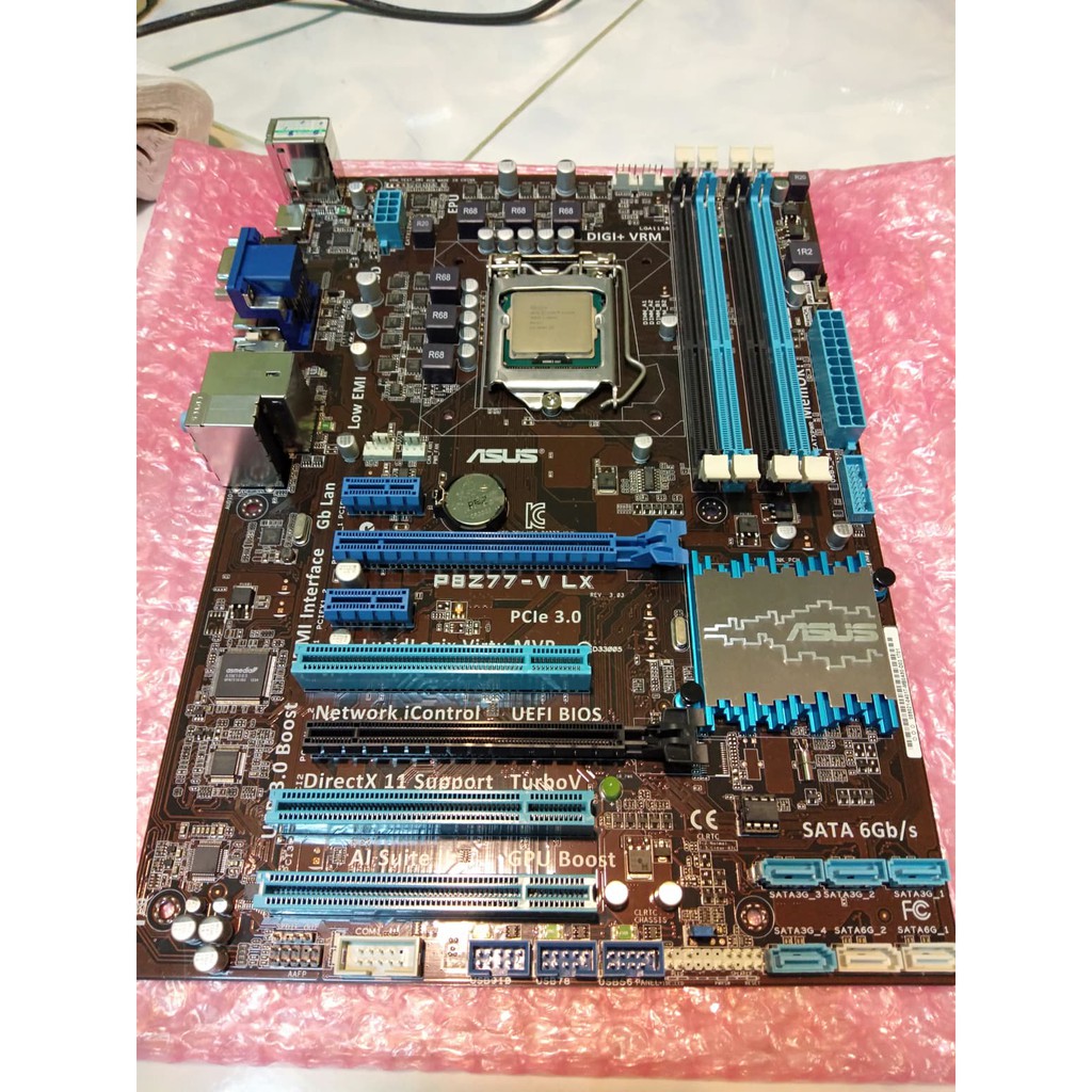 Cpu i5 3470+M.B asus p8z77-vlx