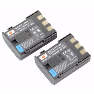 (แพ็คคู่2ชิ้น)แบตเตอรี่กล้อง รหัสแบต NB-2L/2LH,NB2LH For Canon