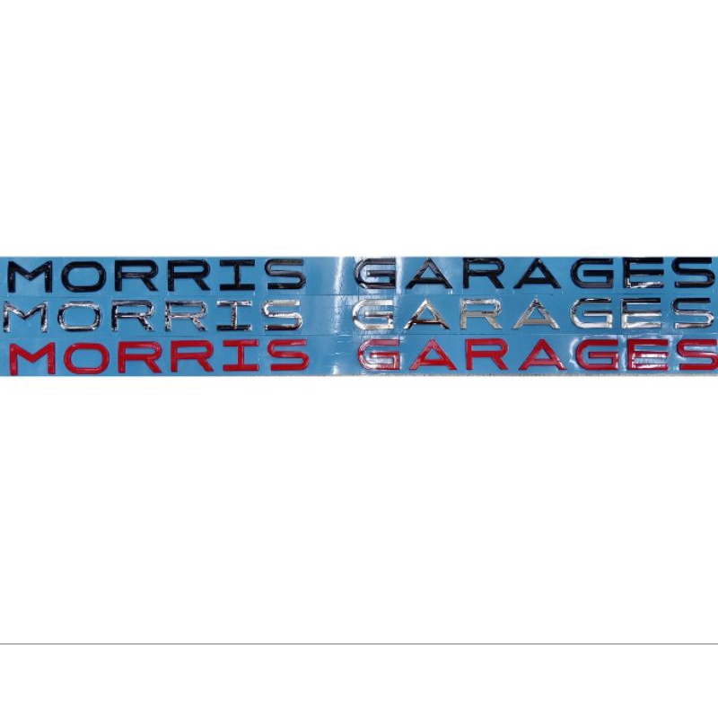 อักษร สำหรับติดรถ MG MORRIS GARAGES