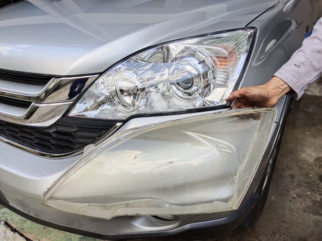 เลนส์/ครอบไฟหน้า CRV G3 ปี07-11 ราคาต่อคู่พร้อมส่ง