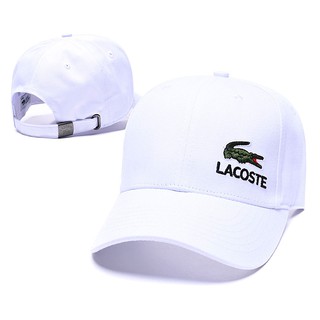 Original_lacoste หมวกเบสบอลลําลอง ระบายอากาศ แฟชั่นสําหรับผู้ชาย และผู้หญิง