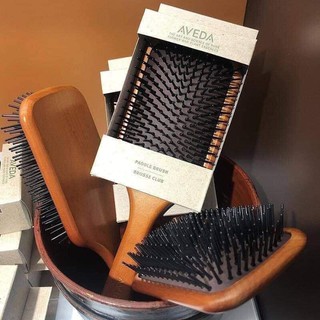 พร้อมส่ง​ หวี AVEDA  หวีแปรงขนาดใหญ่  Wooden Paddle Brush Aveda" ใช้ดีหนักมาก​สาวๆห้ามพลาดนะคะ