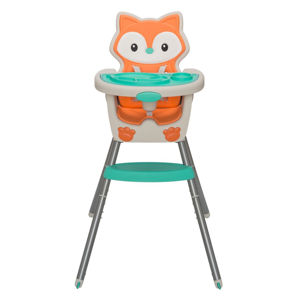 Infantino : เก้าอี้ทานข้าว ลายจิ้งจอก : GROW-WITH-ME 4-IN-1 CONVERTIBLE HIGH CHAIR