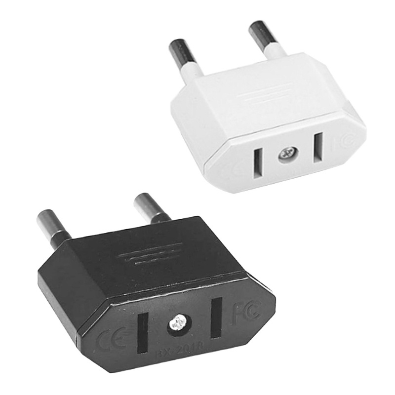 KIIK 6A Euro Travel Plug Adapter Euro to USA Plug Converter Travel Adapter 250v