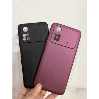 X-level หรูหรา เคส POCO M4 Pro 4G เคส TPU นิ่ม เคลือบ ซิลิโคน เคสด้านหลัง