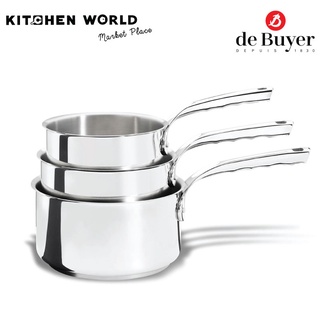 de Buyer 3410.03 Set 3 Saucepan Milady O16-18-20cm / หม้อซอส