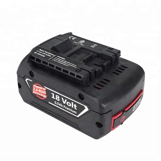 18V 5000mAh Replacement Tool Battery Li-ion Battery For Bosch BAT609 (แอมป์แท้)