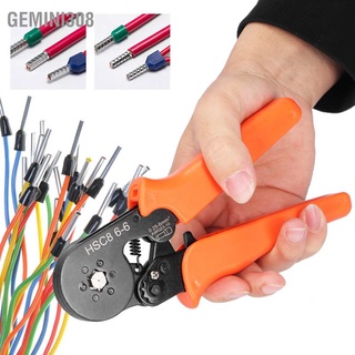 Gemini308 Mini Crimping Tool Self‑Adjusting Terminal Stripper Hand Operated Supplies HSC8 6‑6