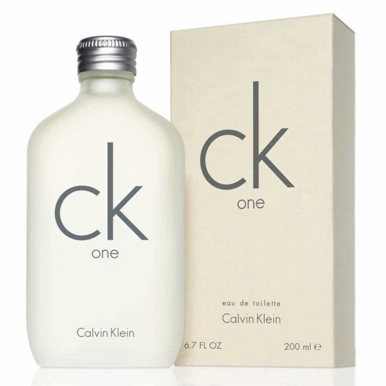 น้ำหอมผู้ชาย CK One (แบ่งขายทดลองกลิ่น7mL) Calvin Klein CK One Eau de Toilette 200mL