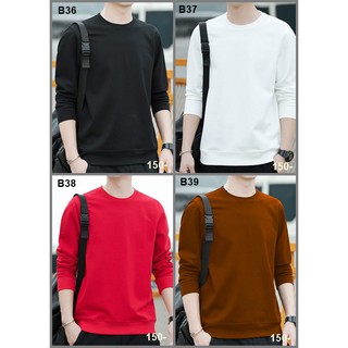 เสื้อแขนยาวสีล้วน ราคาสุดคุ้ม150บาทเท่านั้น