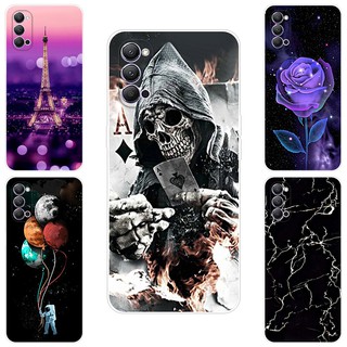 เคส OPPO Reno 4 แฟชั่น Case เคสซิลิโคน