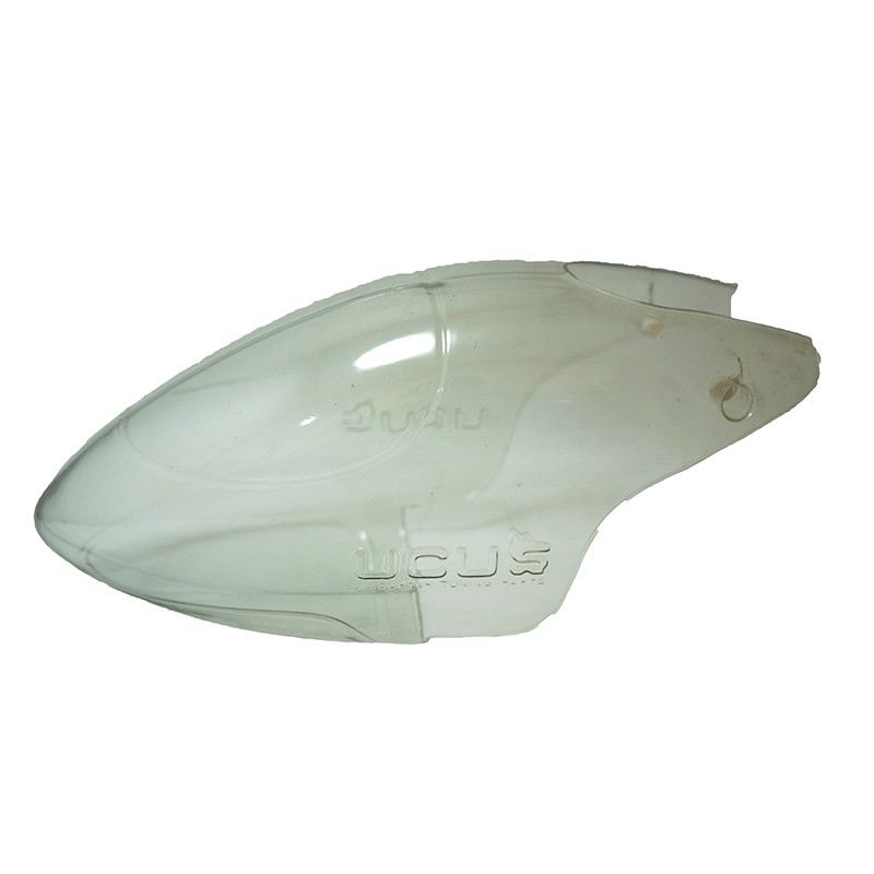 ซื้อ1แถม1 ***สีเริ่มเหลือง*** Clear Canopy for Helicopter KAPOM รุ่นแรก และ T-Rex 450 ใช้ได้กับรุ่น 2007 - 2011