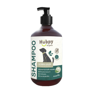 แชมพูสุนัข ออร์แกนิค อ่อนโยน Dog Shampoo 𝐎𝐀𝐓𝐌𝐄𝐀𝐋 & 𝐀𝐋𝐎𝐄 : Itch Relief and Mild Skin สูตรบรรเทาอาการคัน 500ml Hubpy