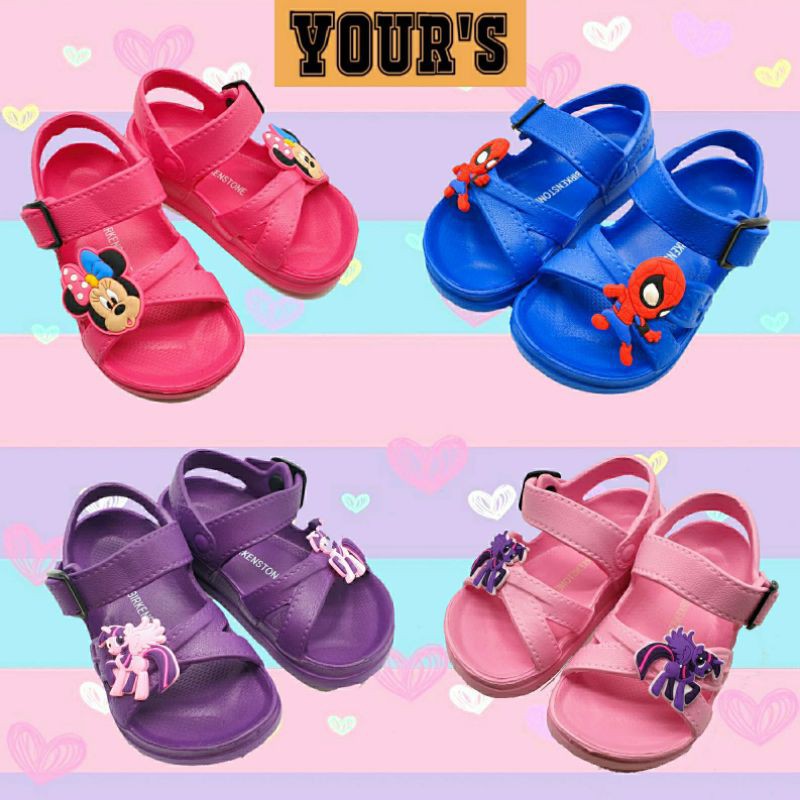 ข้อเสนอพิเศษ !!! Yours_my Kid Fashion Sandal Shoes l การ์ตูน