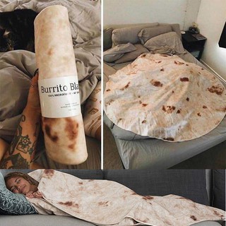 INS Explosion Burrito Blanket Office cover leg blanket sofa flatbread blanket cover quilt casual blanket spot. รายละเอีย