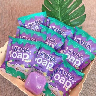 สบู่Kyra soap💜(พร้อมส่ง)