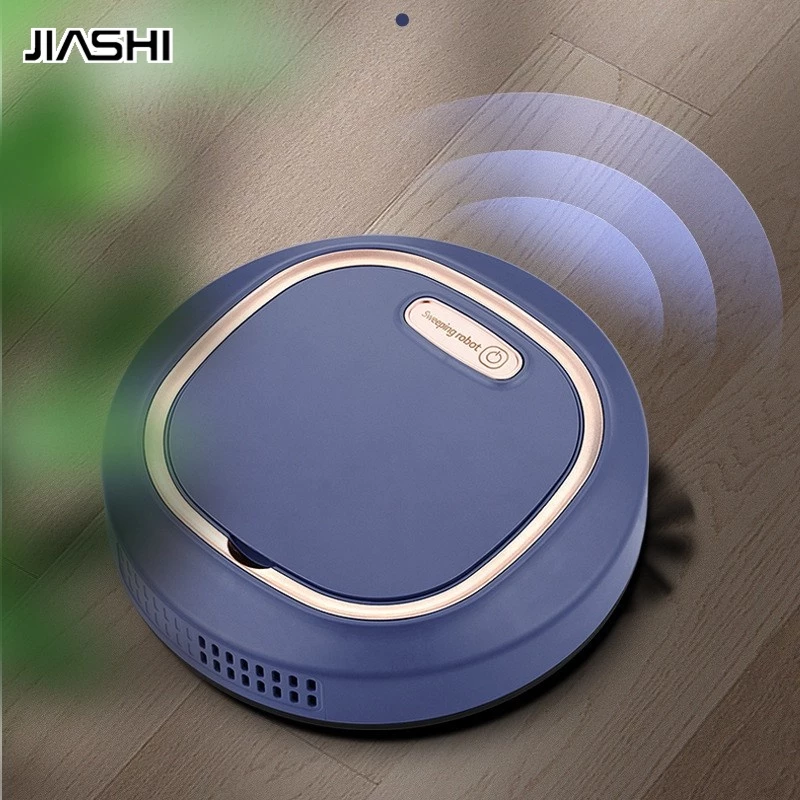 JIASHI หุ่นยนต์ดูดฝุ่นและถูพื้นอัตโนมัติ ไร้สาย ชาร์จ USB