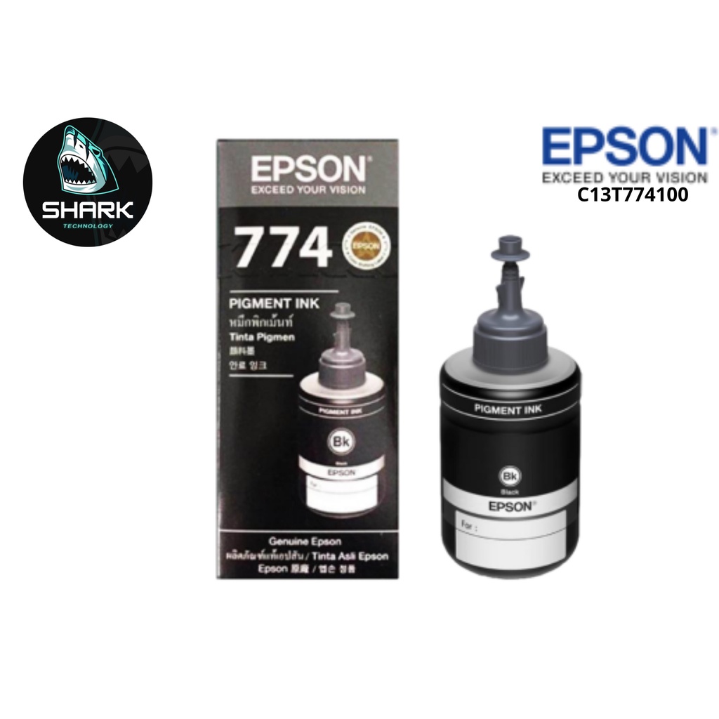 หมึก EPSON (สีดำ) รุ่น C13T774100 ใช้กับเครื่องปริ้นเตอร์ Epson PRINTER M100/M200