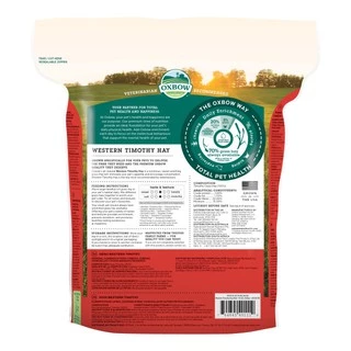 CatHoliday หญ้าแห้ง Oxbow ขนาด 15 OZ สำหรับกระต่าย และสัตว์ฟันแทะ