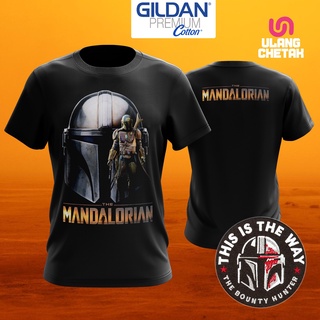 Gildan เสื้อยืดผ้าฝ้าย พิมพ์ลาย The Mandalorian Star Wars D04 สําหรับผู้ชาย และผู้หญิง