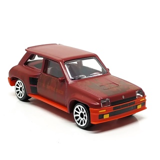 Majorette Renault 5 Turbo - Rusty - Dark Red Color /Wheels 5U /scale 1/56 (3 inches) no Package