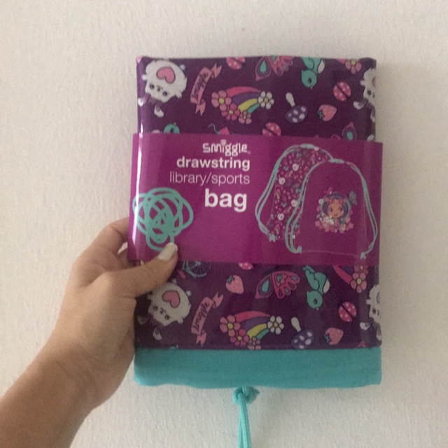 Smiggle library/sports bag