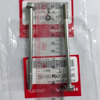 95701-06100-00/โบล้ทแท้ศูนย์6×100มม.ชุดฝาสูบ สกู้บปี้,คลิ๊ก110,ZOOMER X,AIR BLADE,2ตัว อะไหล่แท์ศูนย์ HONDA