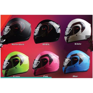 หมวกกันน็อคเด็ก Rookie Index รุ่นใหม่ มีลายสติกเกอร์ หลายสีให้เลือก helmet for children สินค้าใหม่ Firstmotorshop