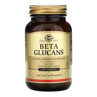 Solgar Beta Glucan, 60 Tablets